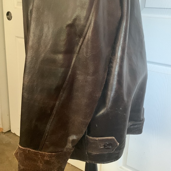 Thinsulate GENUINE LEATHER heavy jacket fully lined vintage 80’s - Picture 15 of 16